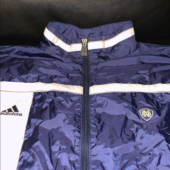 adidas Other - Men’s Notre Dame windbreaker